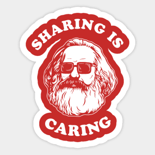 Sharing Is Caring Sticker